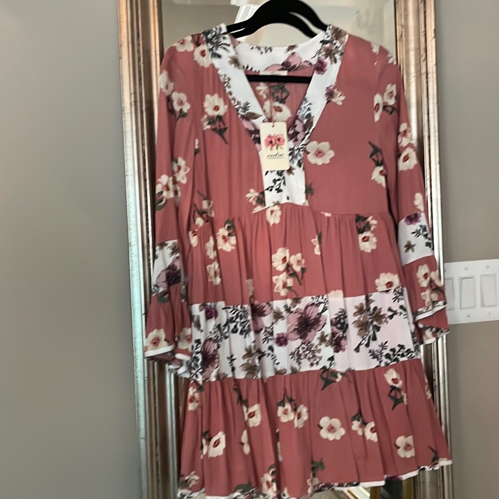 Entro Floral Dress